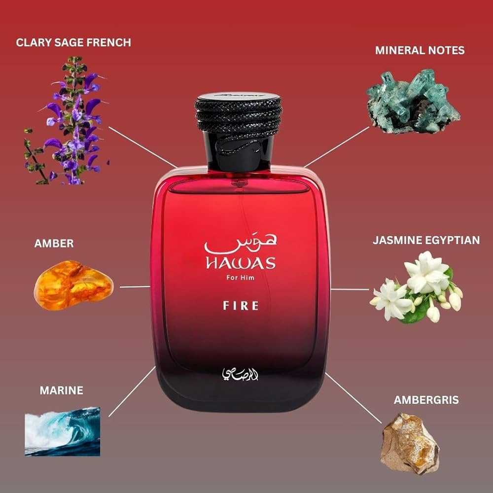 TK Amazon cross-border same model RASASI Hawas For Men - Eau de Parfum Spray