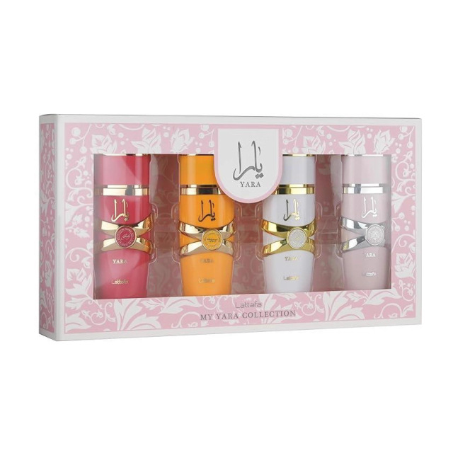 Cross-border hot-selling LATTAFA YARA Middle East Arabian Ratfa pink manufacturer long-lasting women's perfume set