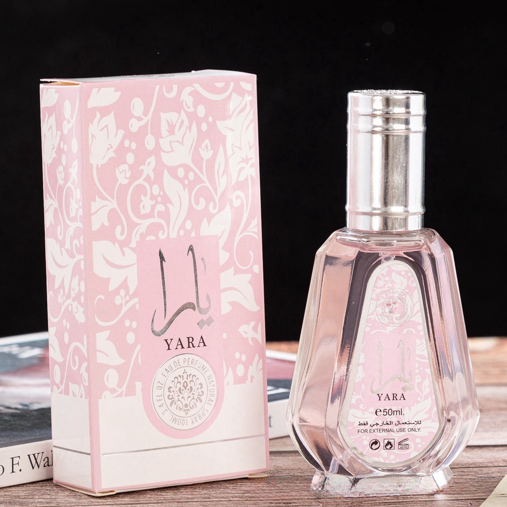 Cross-border popular Arabic LATTAFA YARA EDP women's tobacco amber long-lasting light perfume perfume