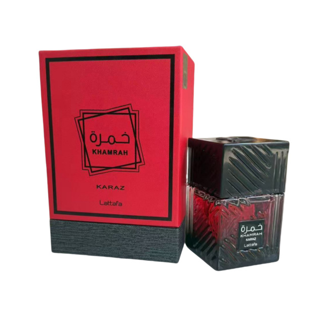Cross-border lattafa men's perfume Dubai hot-selling KHAMRAH Middle East foreign trade Arabian perfume manufacturer wholesale