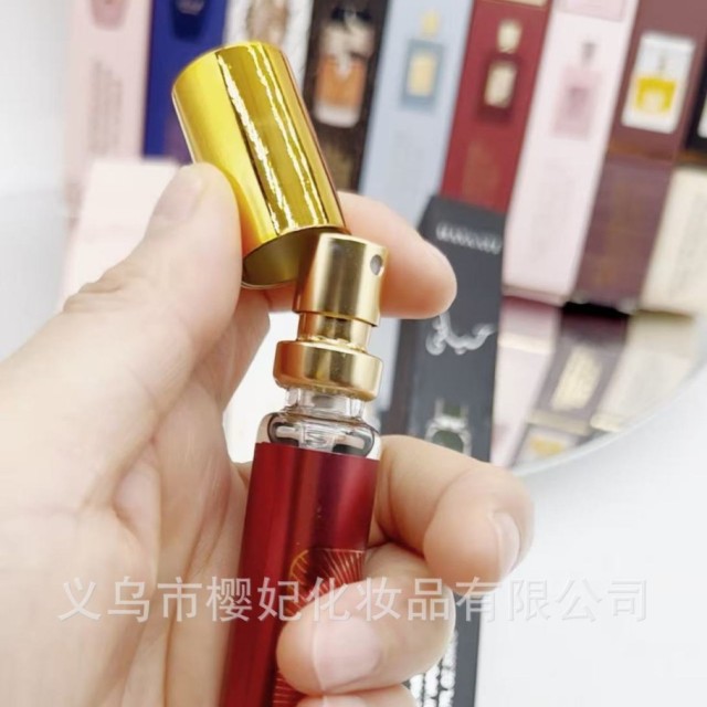 Yara sample Q version pull tube Arab cross-border foreign trade men and women travel perfume tikt hot selling test tube 35ml