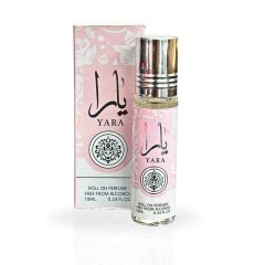 Span of the popular YARA Roll Ard Al Zaafaran Yale perfume sample series