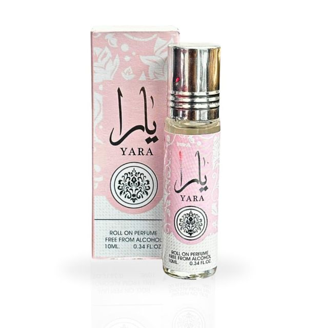 Span of the popular YARA Roll Ard Al Zaafaran Yale perfume sample series