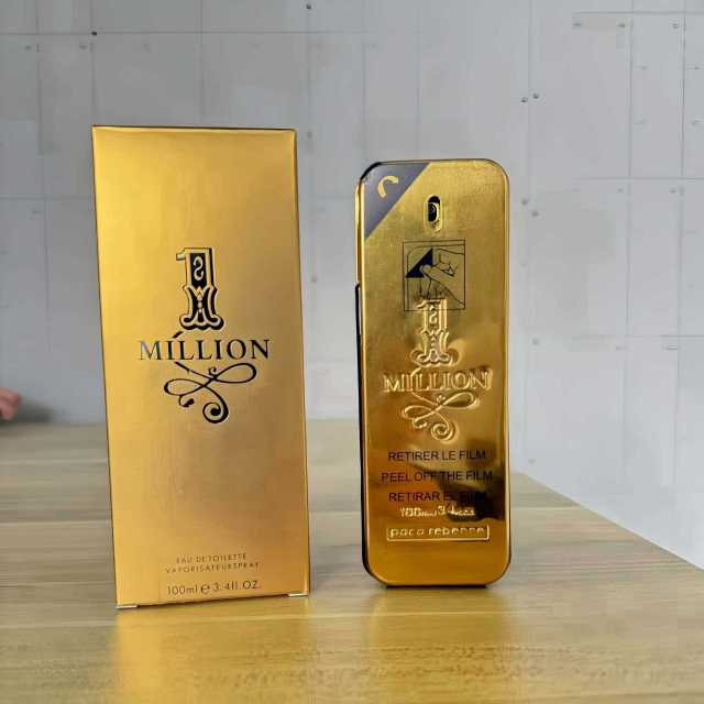 Cross-border brand Gold Millionaire Prive men's perfume 100ml temptation woody leather fragrance perfume