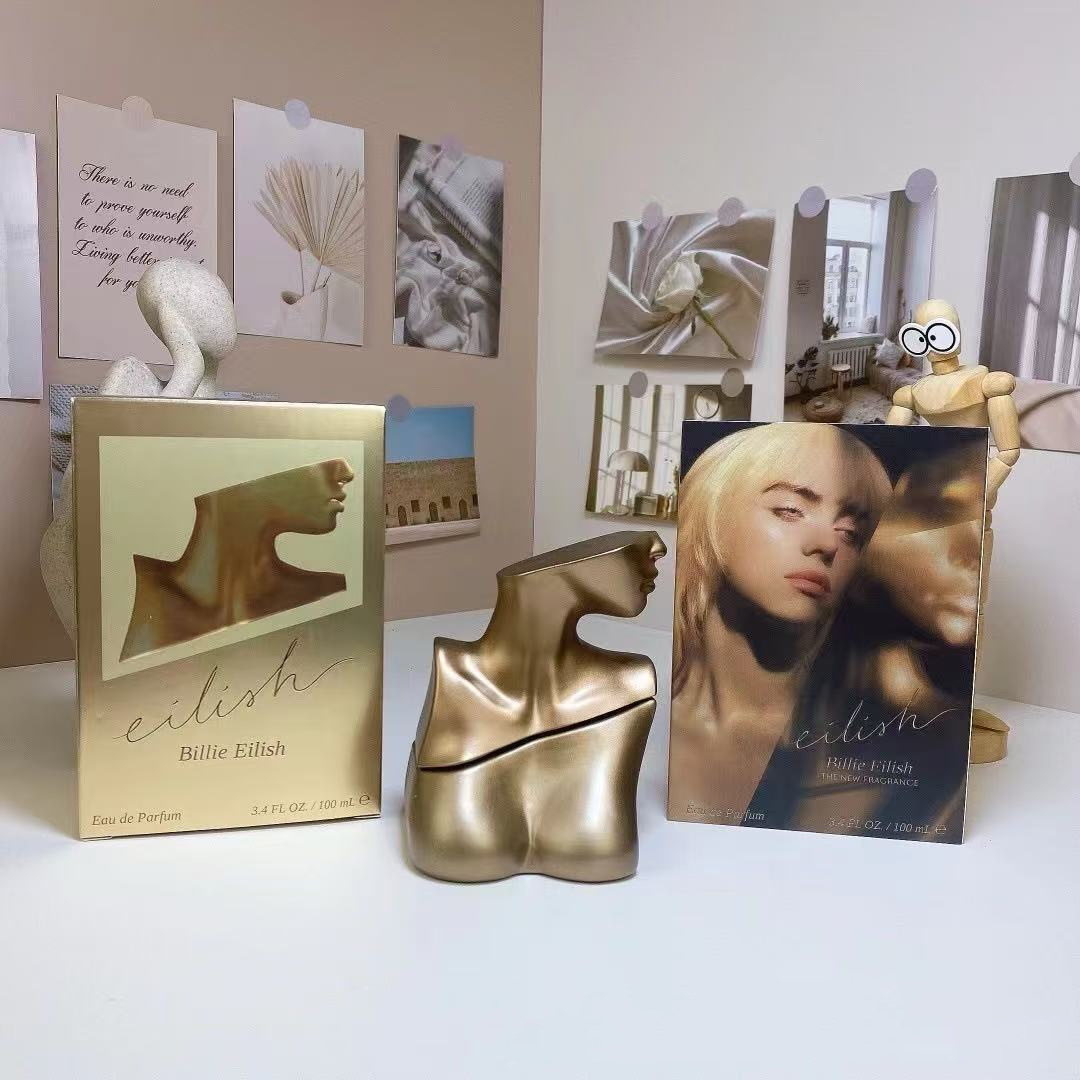Billie Eilish perfume 100ml Billie Eilish gold same name black Eilish No. 2 red Eilish No. 3
