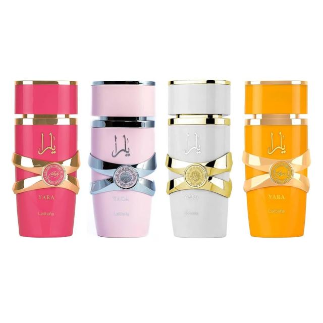 Cross-border hot-selling LATTAFA YARA Middle East Arabian Ratfa pink manufacturer long-lasting women's perfume set