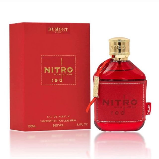 TK Cross-border Popular Men's Long-lasting Perfume Dumont NITRO RED - 3.4oz - Eau De Parf