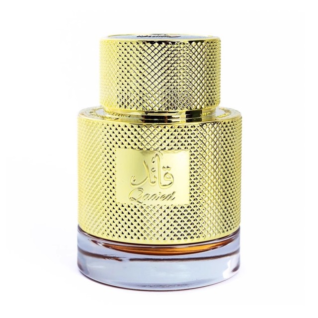 Cross-border hot selling lattafa Qaa'Ed Perfume cedar agarwood leather black 100ml Dubai perfume