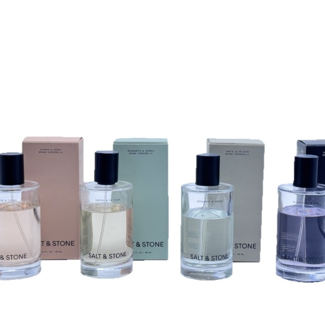 Salt & Stone Body Mist (Unisex Clothing Fragrance, 3.4 fl oz)