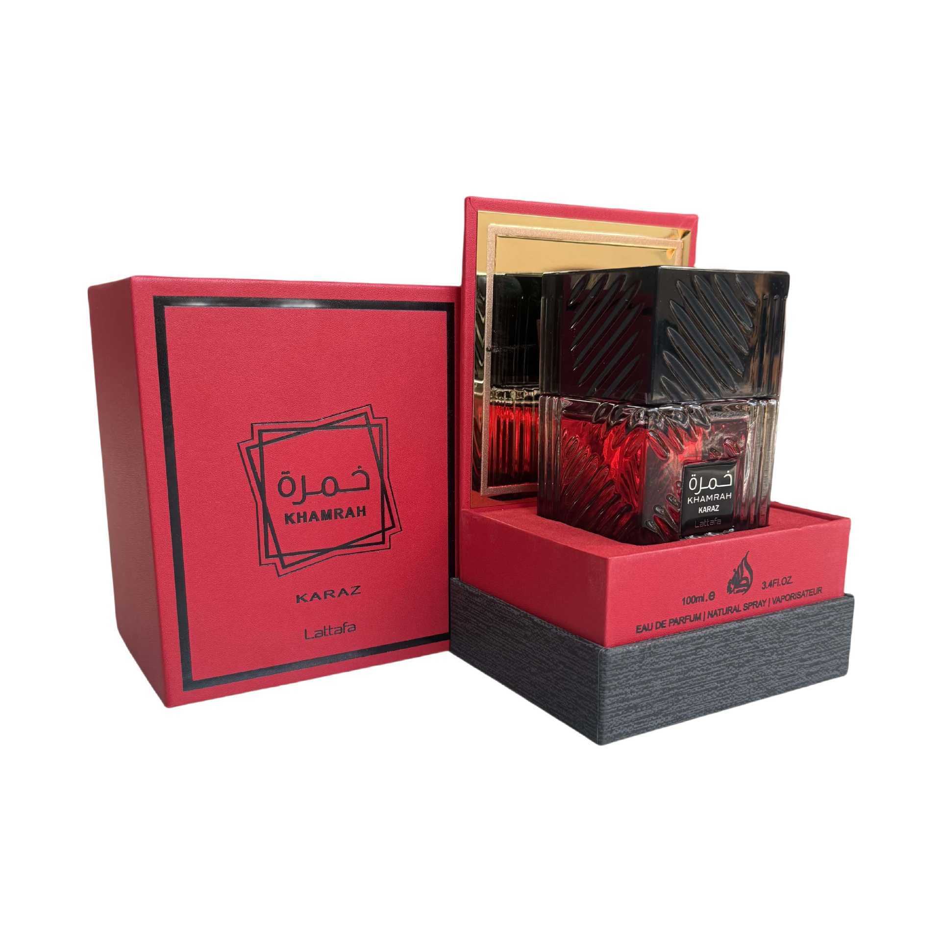 Cross-border lattafa men's perfume Dubai hot-selling KHAMRAH Middle East foreign trade Arabian perfume manufacturer wholesale