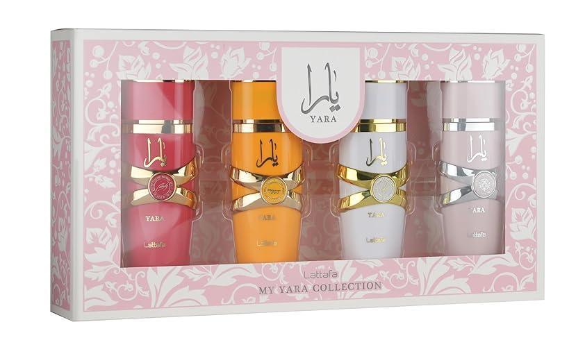 Cross-border hot-selling LATTAFA YARA Middle East Arabian Ratfa pink manufacturer long-lasting women's perfume set