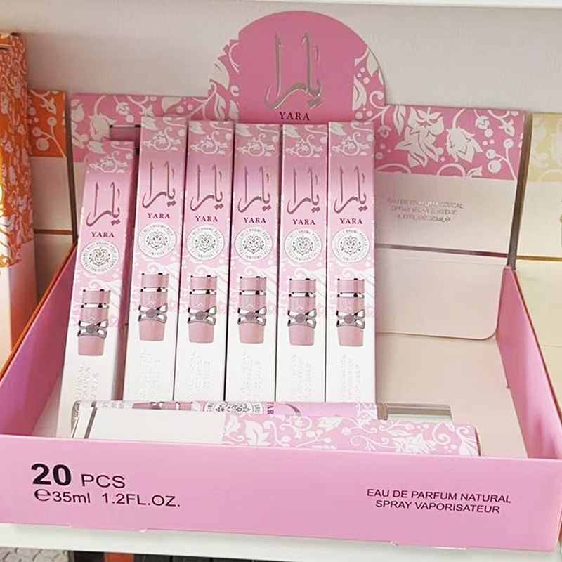 Yara small tube perfume travel perfume mini 35ml factory wholesale big brand Arabic brand