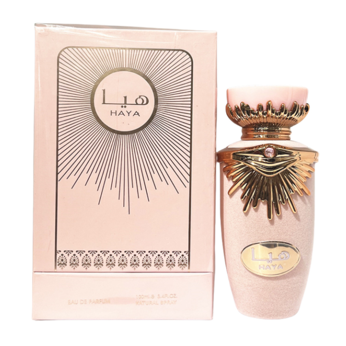 HAYA Pink 100ml Women's Perfume Cross-border Hot Product Middle Eastern Arabian Perfume Wholesale Foreign Trade Export