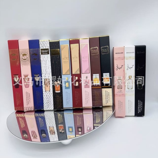 Yara sample Q version pull tube Arab cross-border foreign trade men and women travel perfume tikt hot selling test tube 35ml