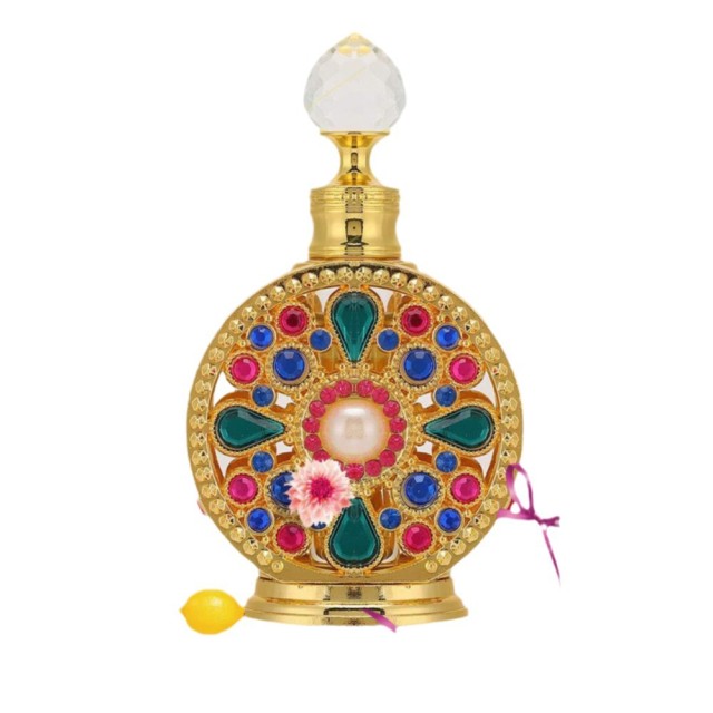 跨度爆款 LIZEALUCKY 復古花式金色 15 毫升 女性香水