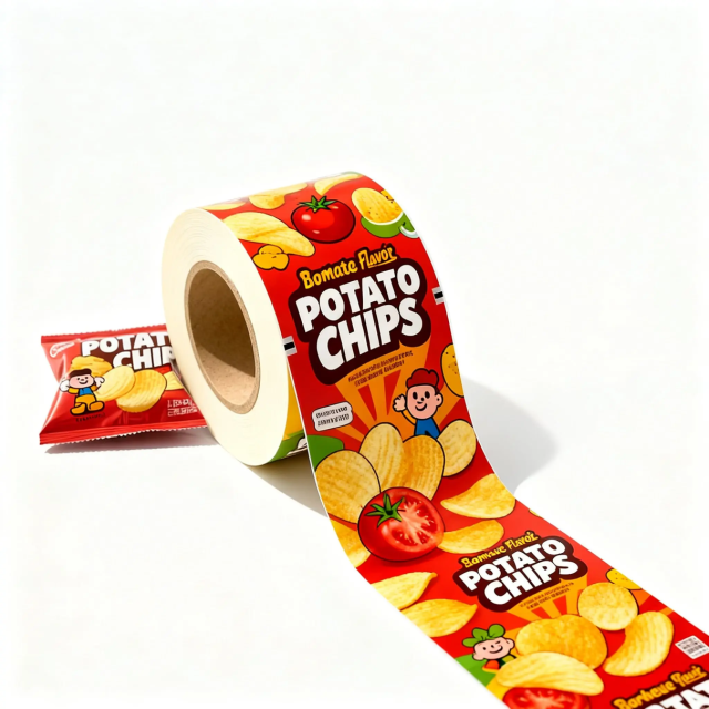 Custom Printed Colorful Food Packaging Film Bags for Coffee, Chocolate Bar and Candy Bar Wrapping Films (Customization available)