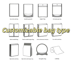 Custom Printed Colorful Food Packaging Film Bags for Coffee, Chocolate Bar and Candy Bar Wrapping Films (Customization available)