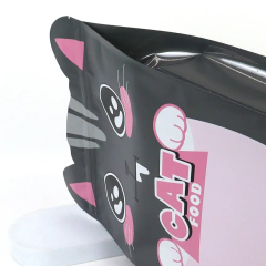 Custom Flexible Food-Grade Foil Plastic Bags, Stand-Up Zipper Pouch, Moisture-Proof for Pet Food Storage