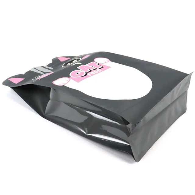 Custom Flexible Food-Grade Foil Plastic Bags, Stand-Up Zipper Pouch, Moisture-Proof for Pet Food Storage