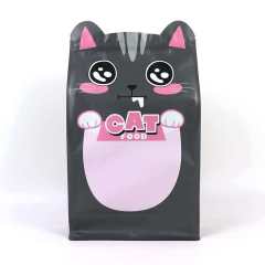 Custom Flexible Food-Grade Foil Plastic Bags, Stand-Up Zipper Pouch, Moisture-Proof for Pet Food Storage