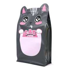 Custom Flexible Food-Grade Foil Plastic Bags, Stand-Up Zipper Pouch, Moisture-Proof for Pet Food Storage
