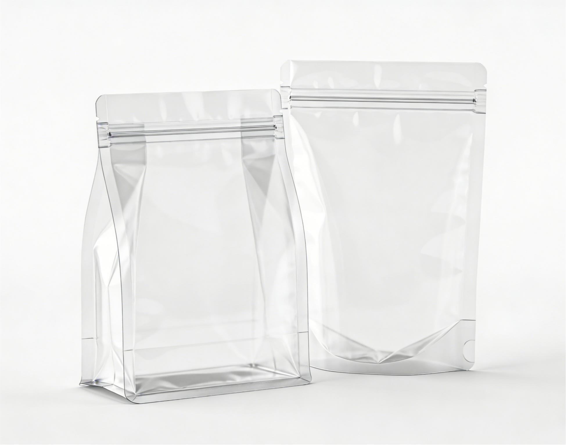 Self-standing Zipper Fresh Bag