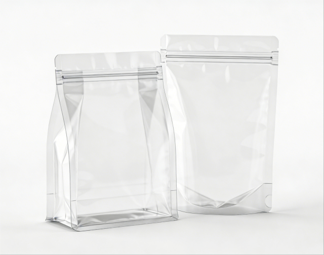 Self-standing Zipper Fresh Bag