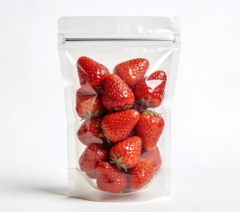Self-standing Zipper Fresh Bag