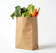 Kraft Paper Fresh Bag
