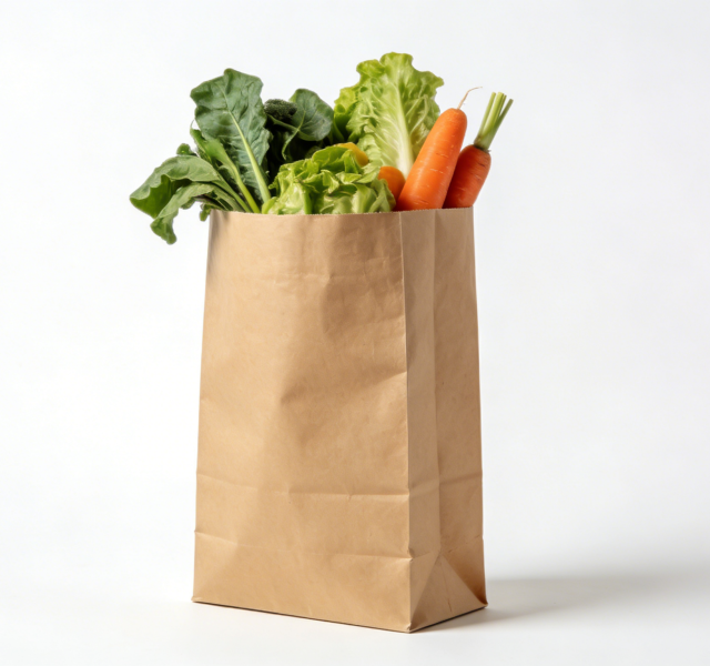 Kraft Paper Fresh Bag