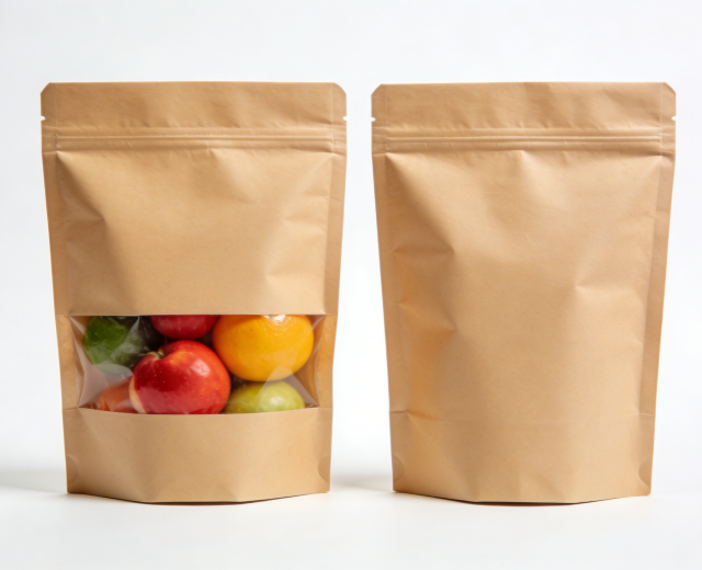Kraft Paper Fresh Bag