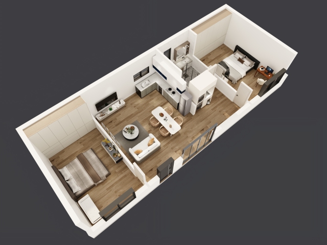 2 bedroom - Granny Flat 
