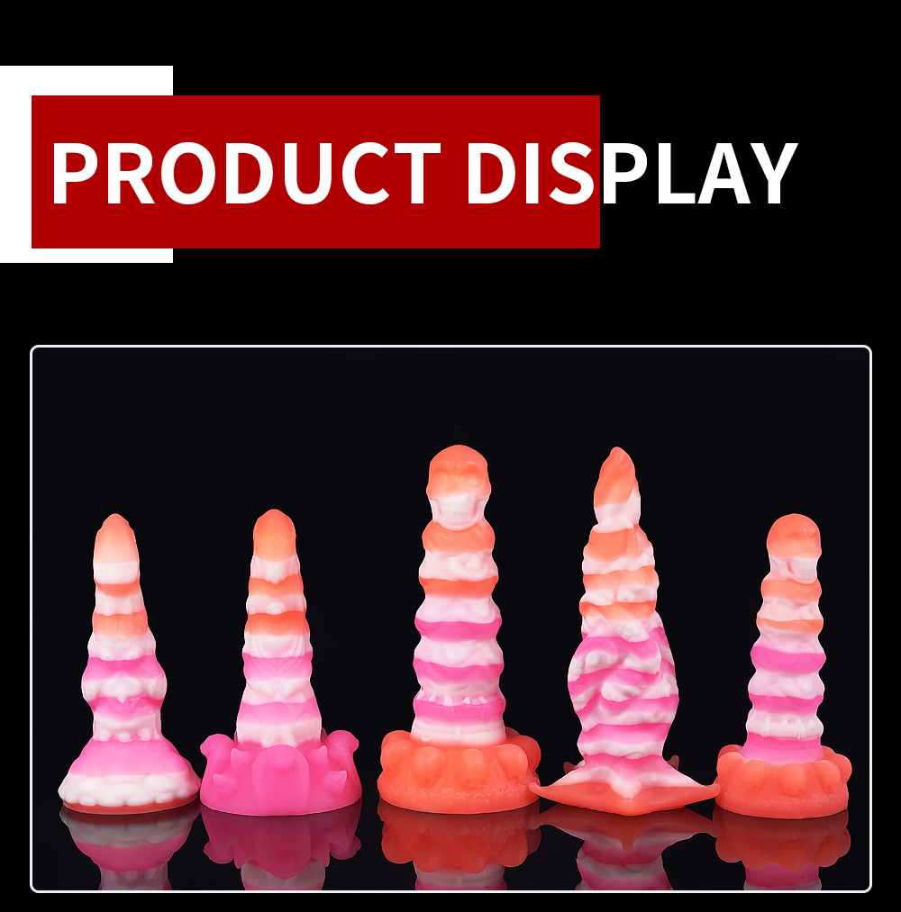 Universal for both men and women Liquid silicone Colorful Luminous Series
