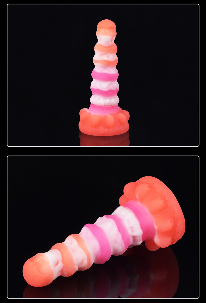 Universal for both men and women Liquid silicone Colorful Luminous Series