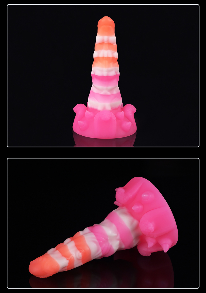 Universal for both men and women Liquid silicone Colorful Luminous Series