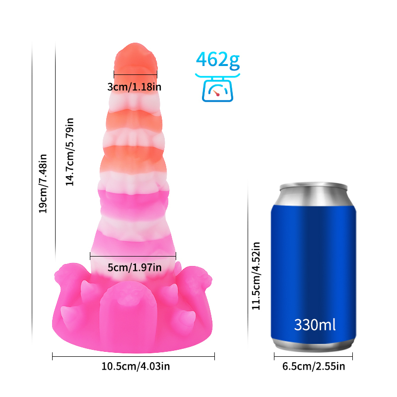 Universal for both men and women Liquid silicone Colorful Luminous Series