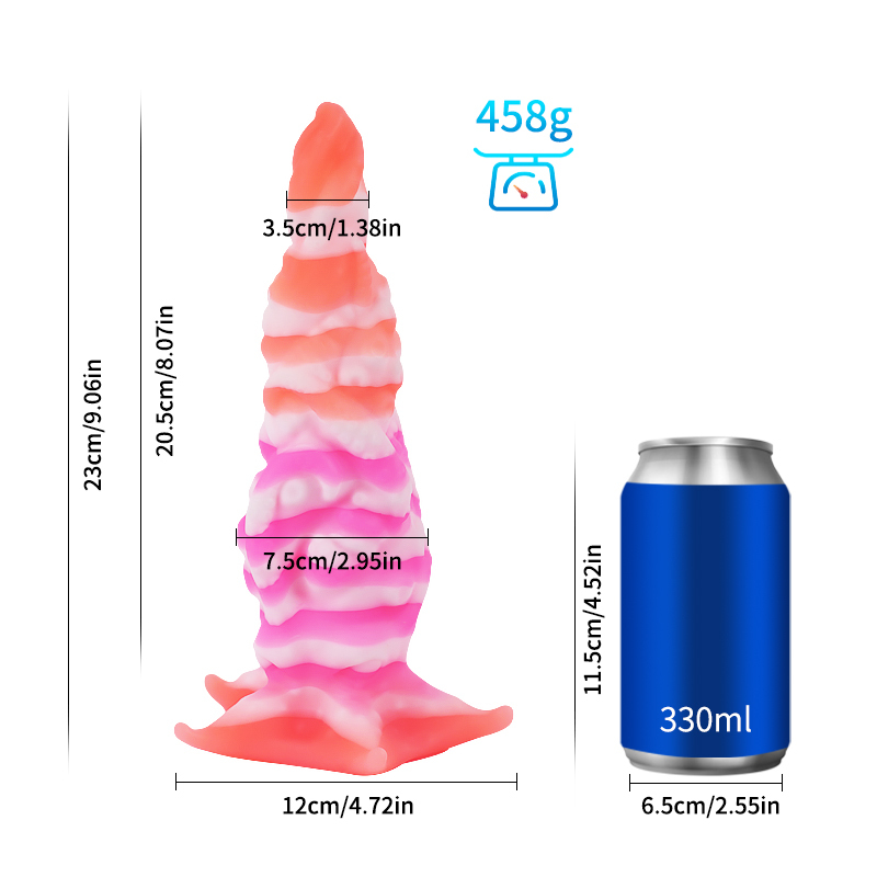 Universal for both men and women Liquid silicone Colorful Luminous Series