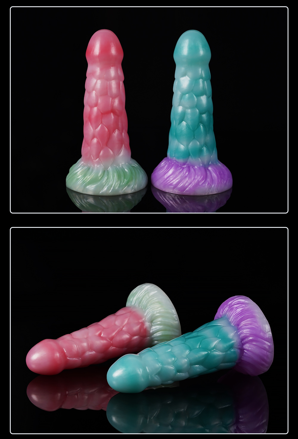 Universal for both men and women Liquid silicone Colorful Luminous Series