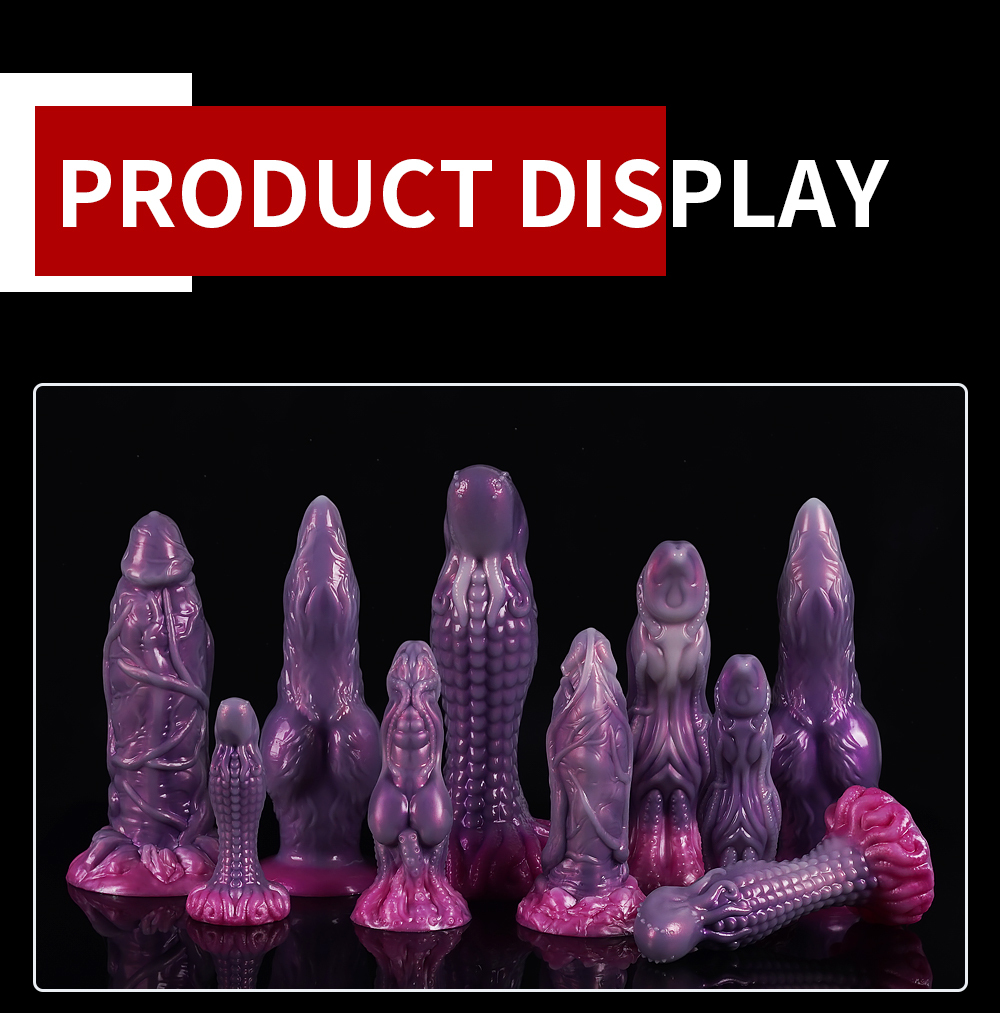 Universal for both men and women Liquid silicone Colorful Luminous Series
