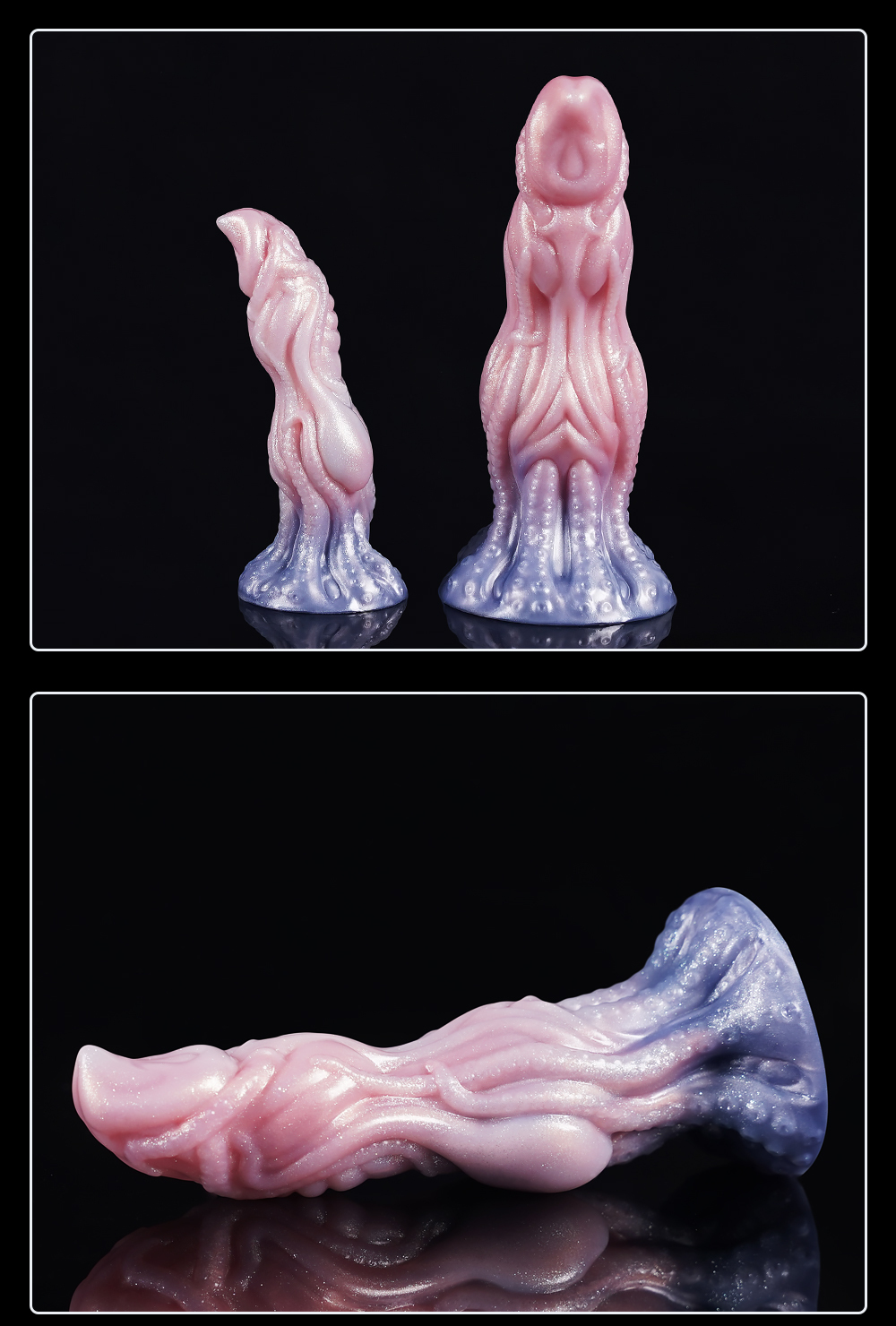 Universal for both men and women Liquid silicone Colorful Luminous Series