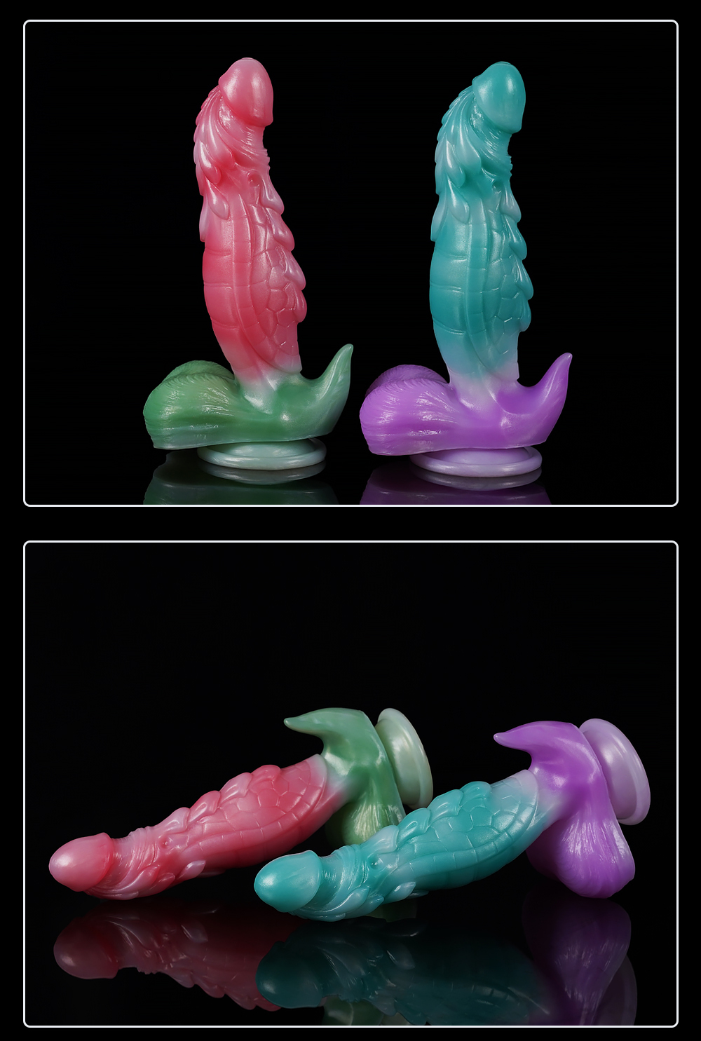 Universal for both men and women Liquid silicone Colorful Luminous Series