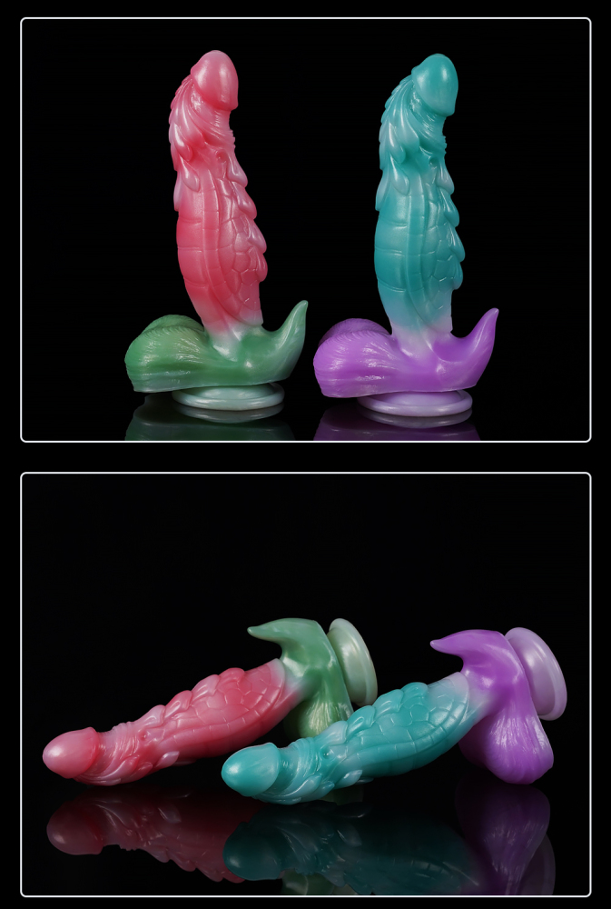 Universal for both men and women Liquid silicone Colorful Luminous Series