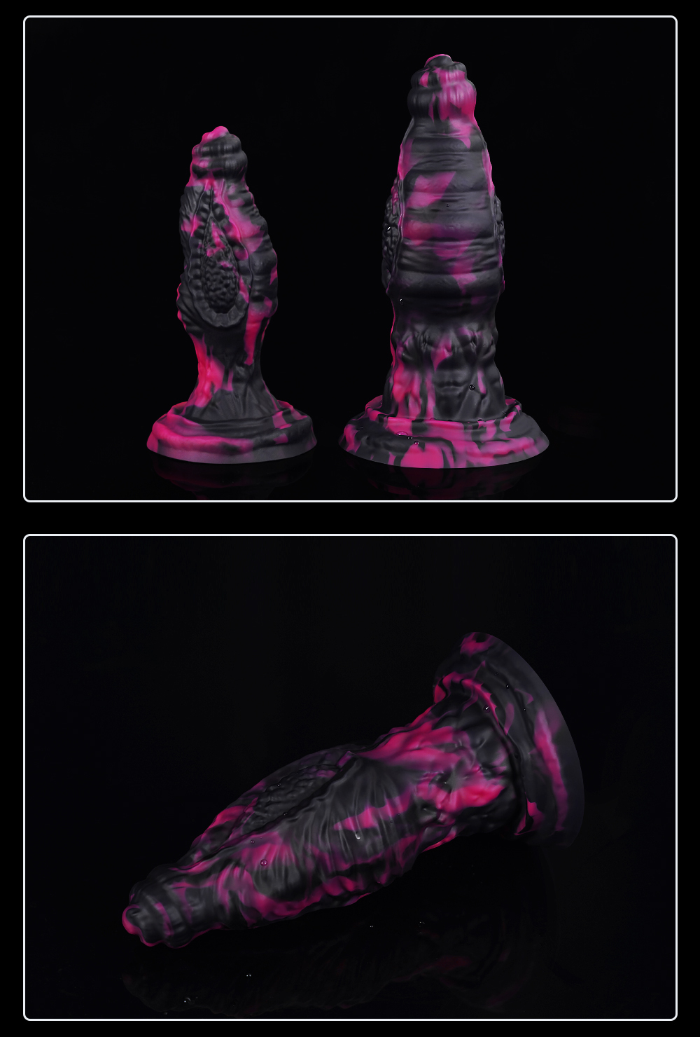 Universal for both men and women Liquid silicone Colorful Luminous Series Snail