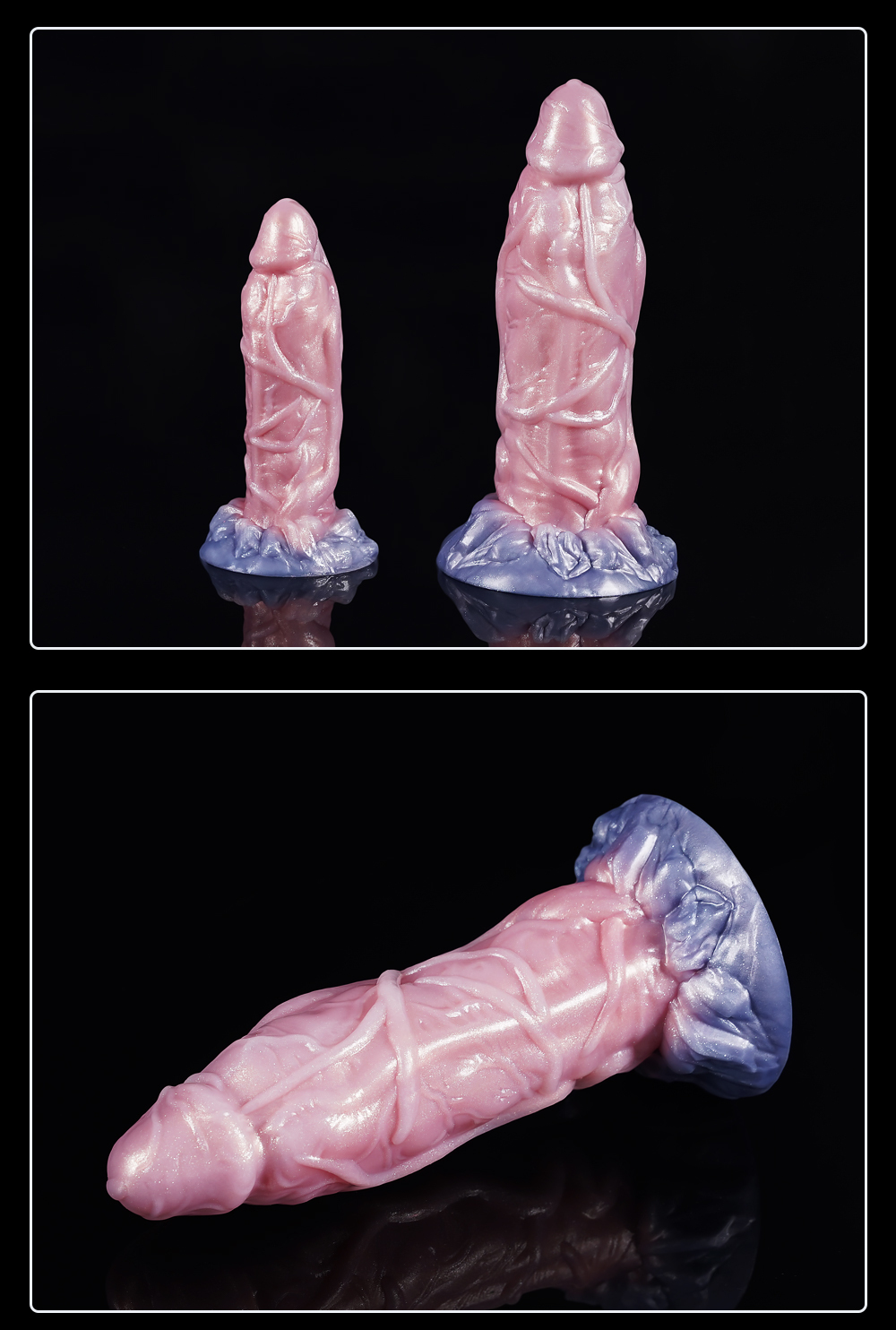 Universal for both men and women Liquid silicone Colorful Luminous Series