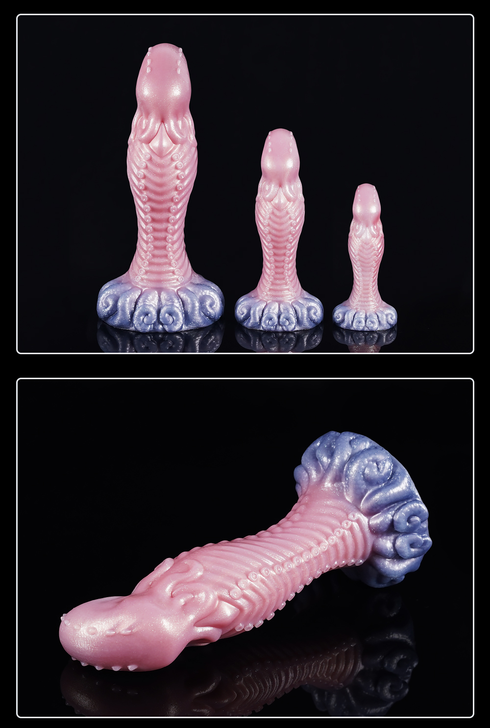 Universal for both men and women Liquid silicone Colorful Luminous Series