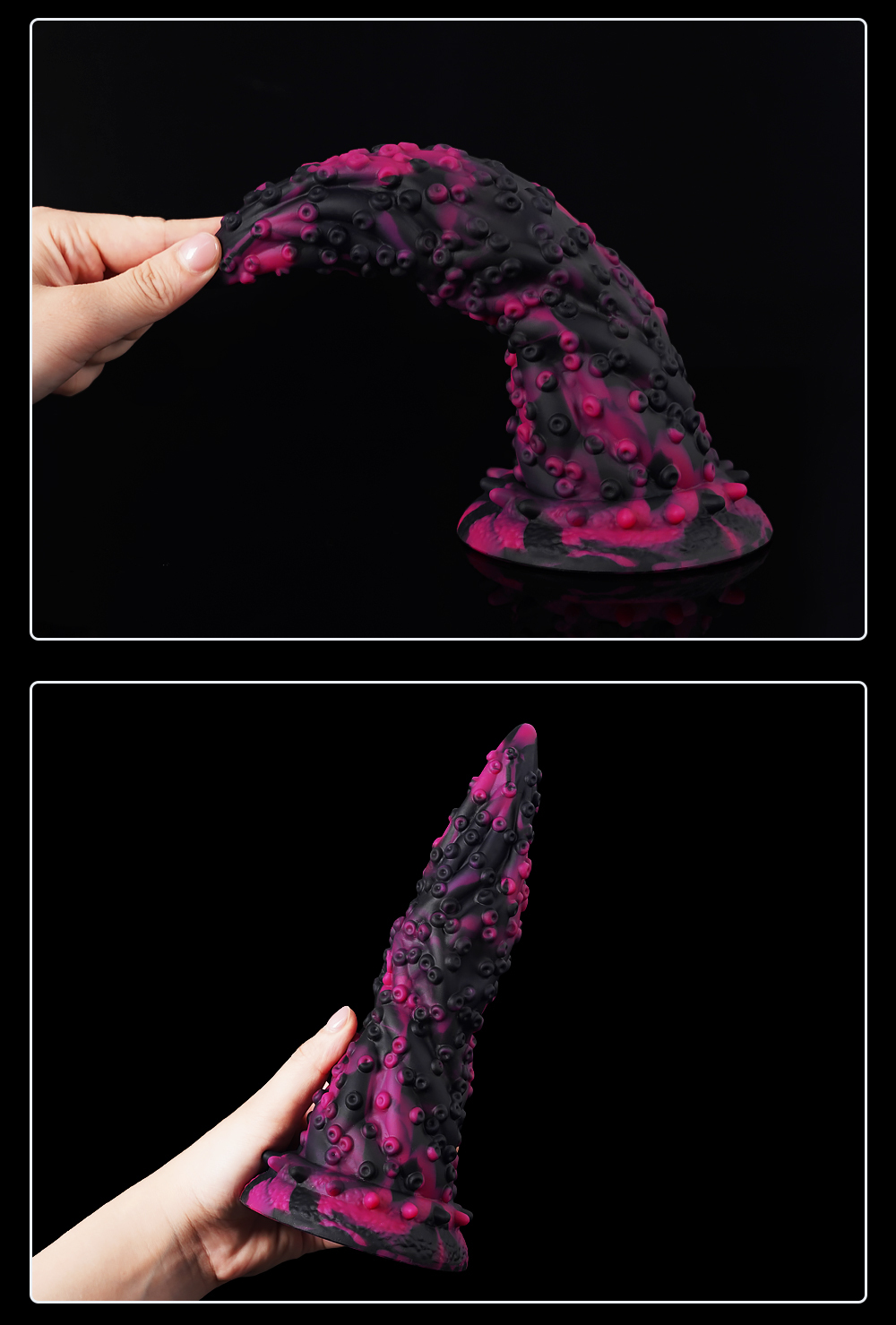 Universal for both men and women Liquid silicone Colorful Luminous Series Octopus