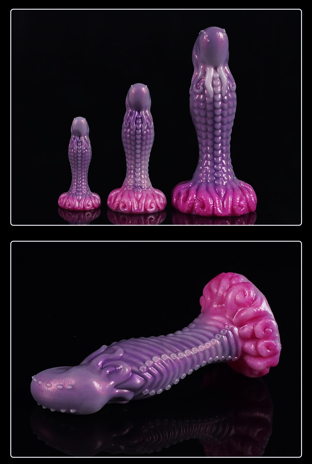 Universal for both men and women Liquid silicone Colorful Luminous Series