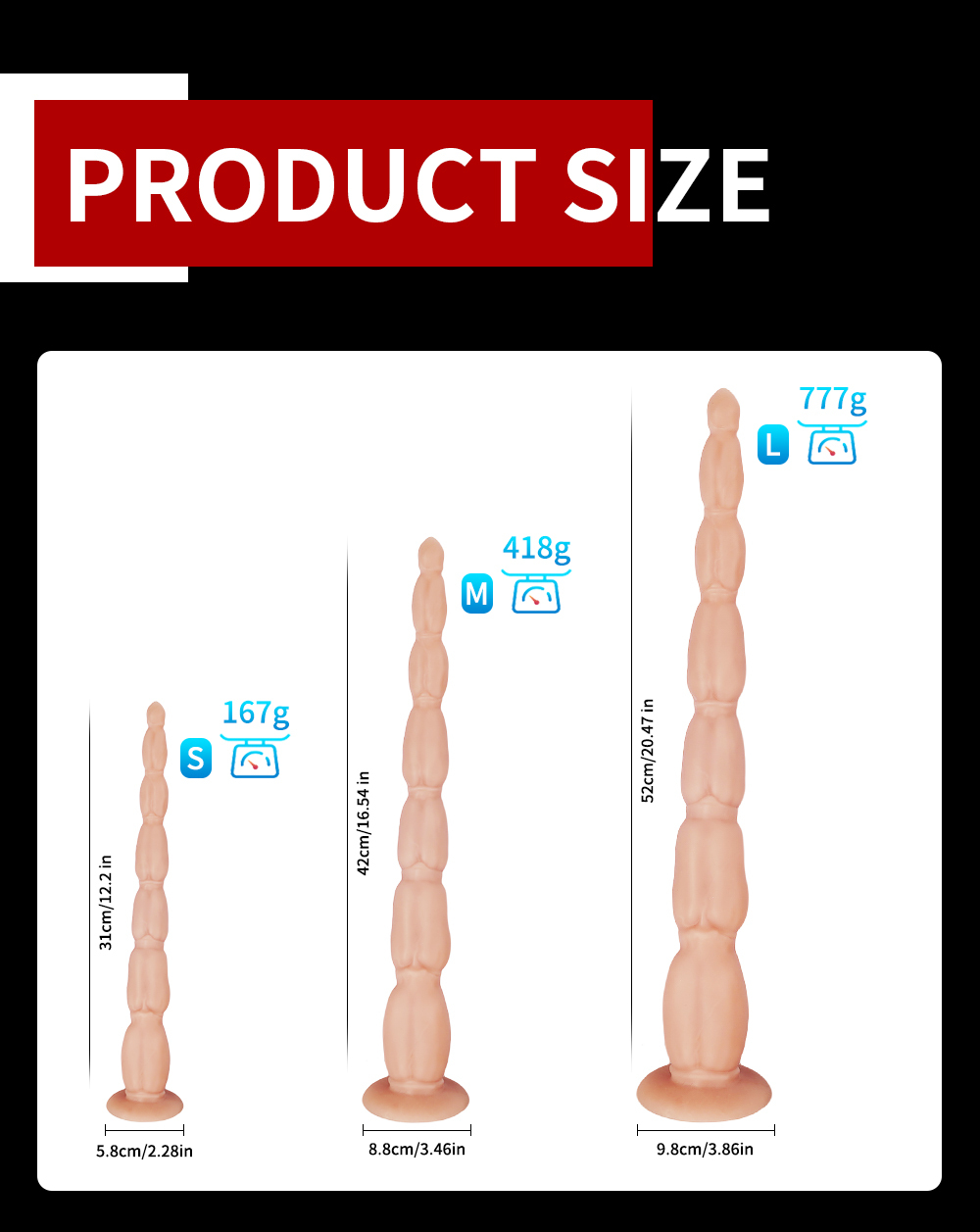 Universal for both men and women Liquid silicone Colorful Luminous Series