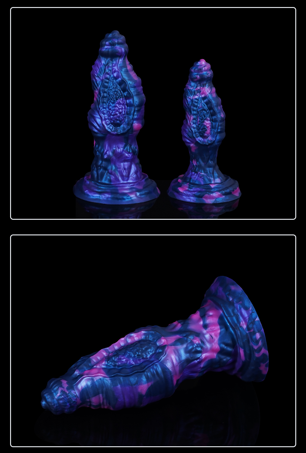 Universal for both men and women Liquid silicone Colorful Luminous Series Snail
