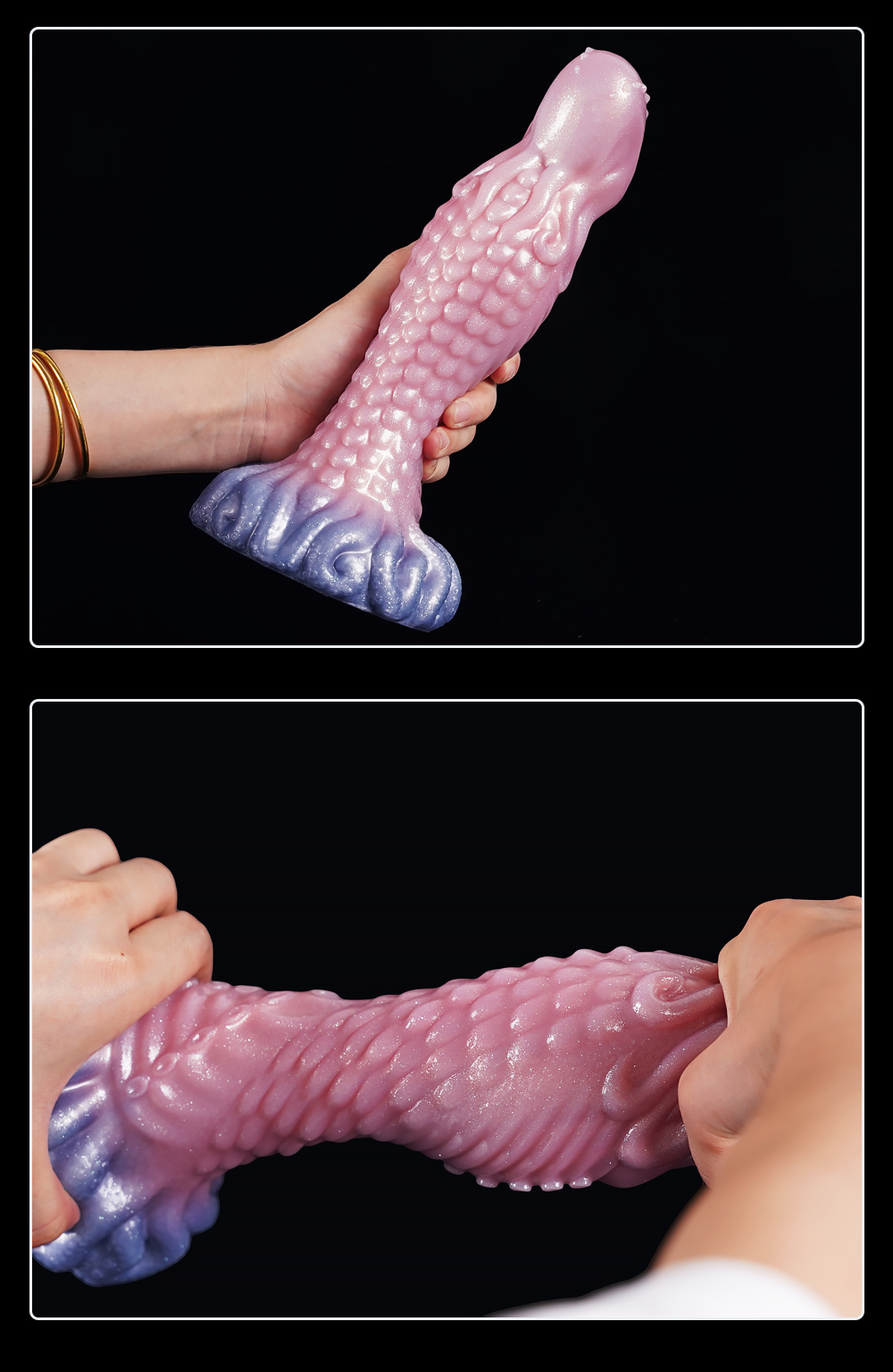 Universal for both men and women Liquid silicone Colorful Luminous Series